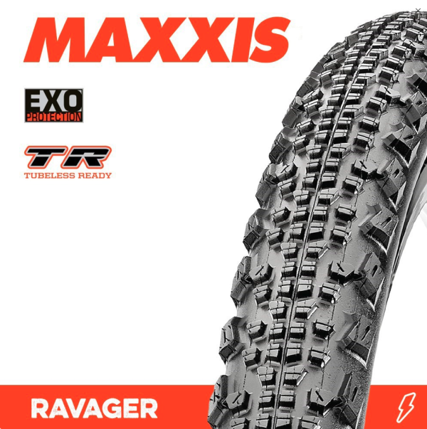 Maxxis Ravager 700 x 50 EXO TR 60tpi BLACK