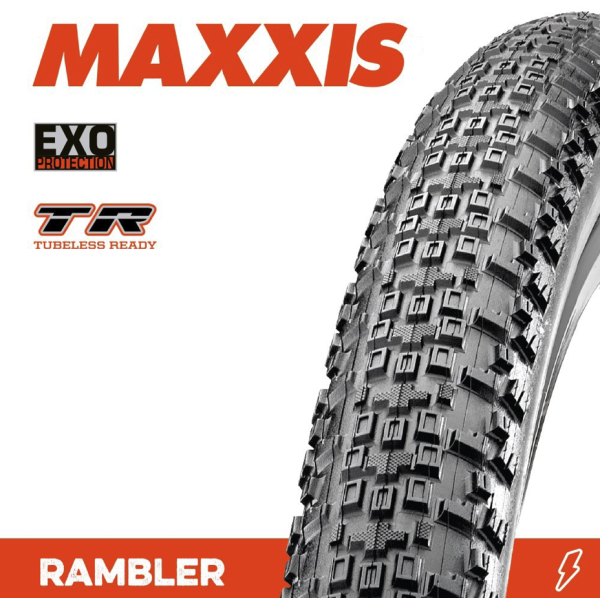 Maxxis Rambler 700 x 45 EXO TR 120tpi BLACK