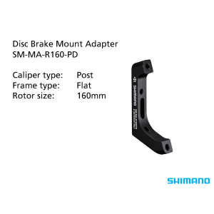 Shimano Brake Adaptor SM-MA-R160-PD